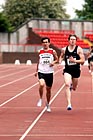 884 Marc Elliott (Gateshead) and Andy Richardson (Tynedale) battle for the finish, North East Championships, Gateshead